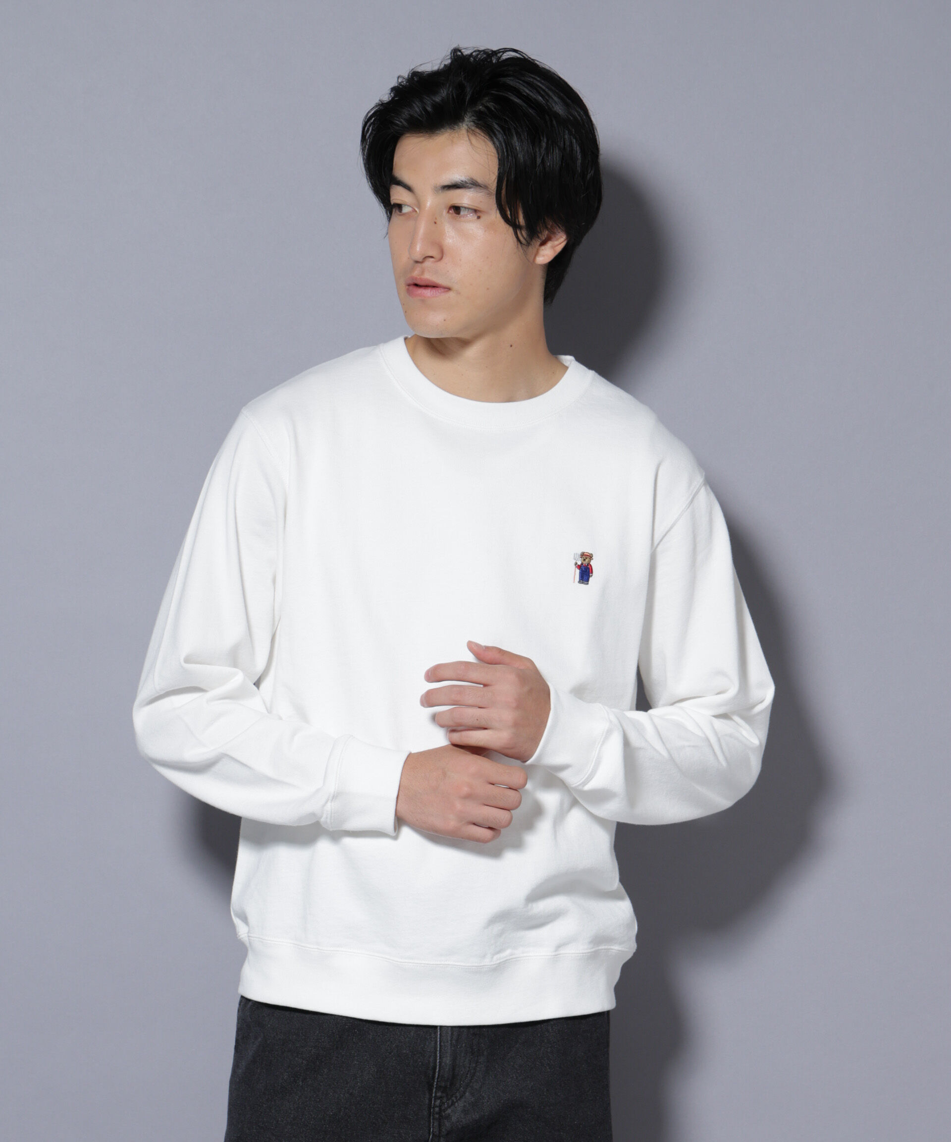 nano･universe「ナノベア ライトスウェット farmer」|Tシャツ・カットソー|パターン32