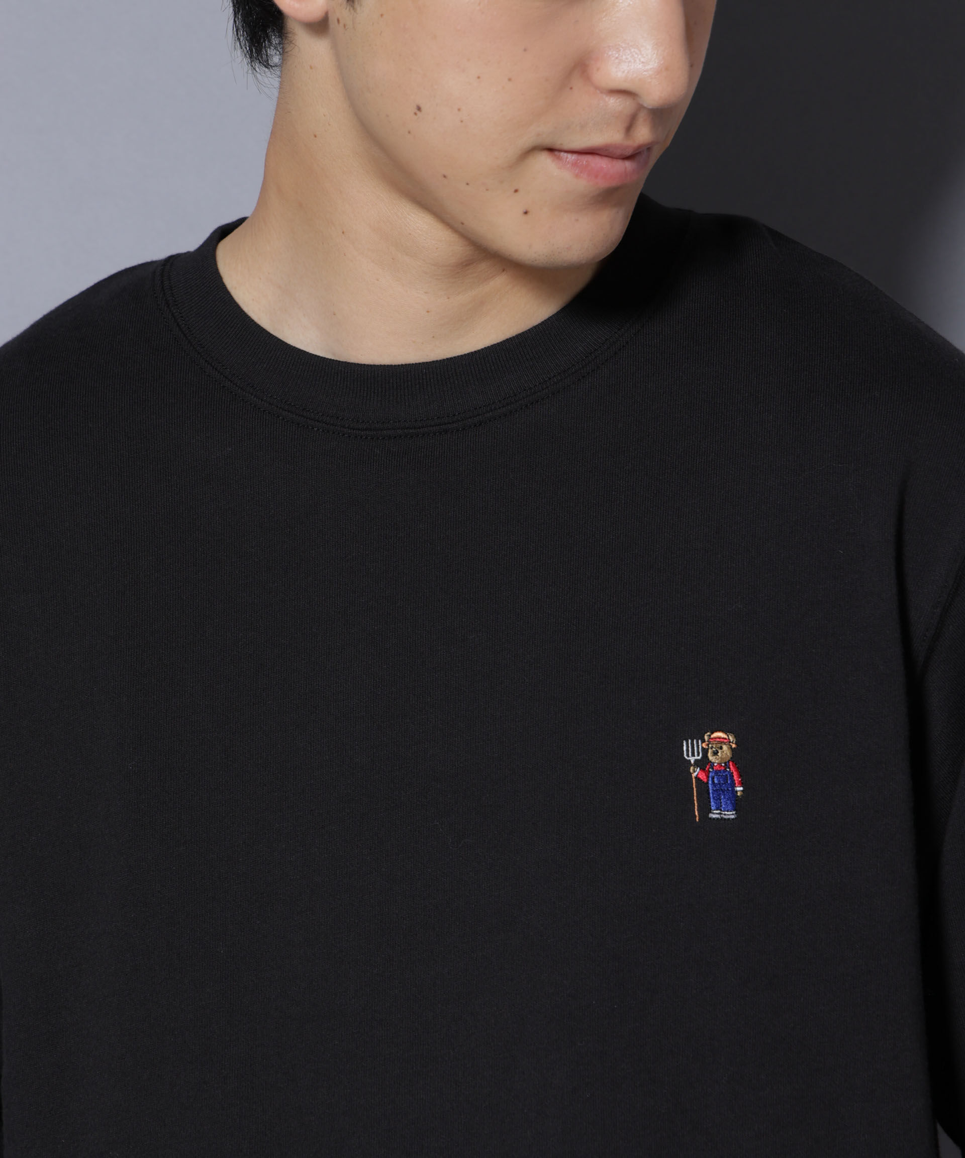 nano･universe「ナノベア ライトスウェット farmer」|Tシャツ・カットソー|パターン43