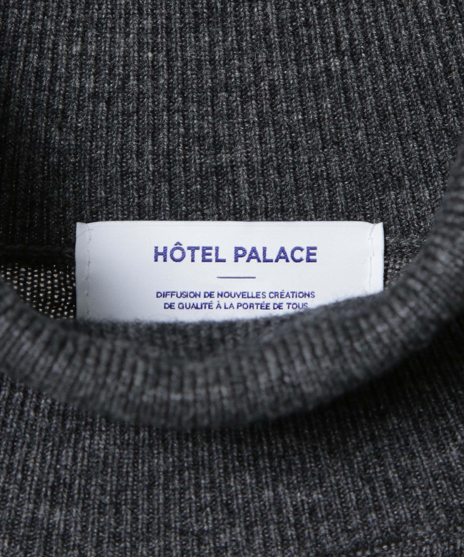 nano･universe「｢HOTEL PALACE｣ ショルダーデザインステッチタートルネックニット」|ニット・セーター|