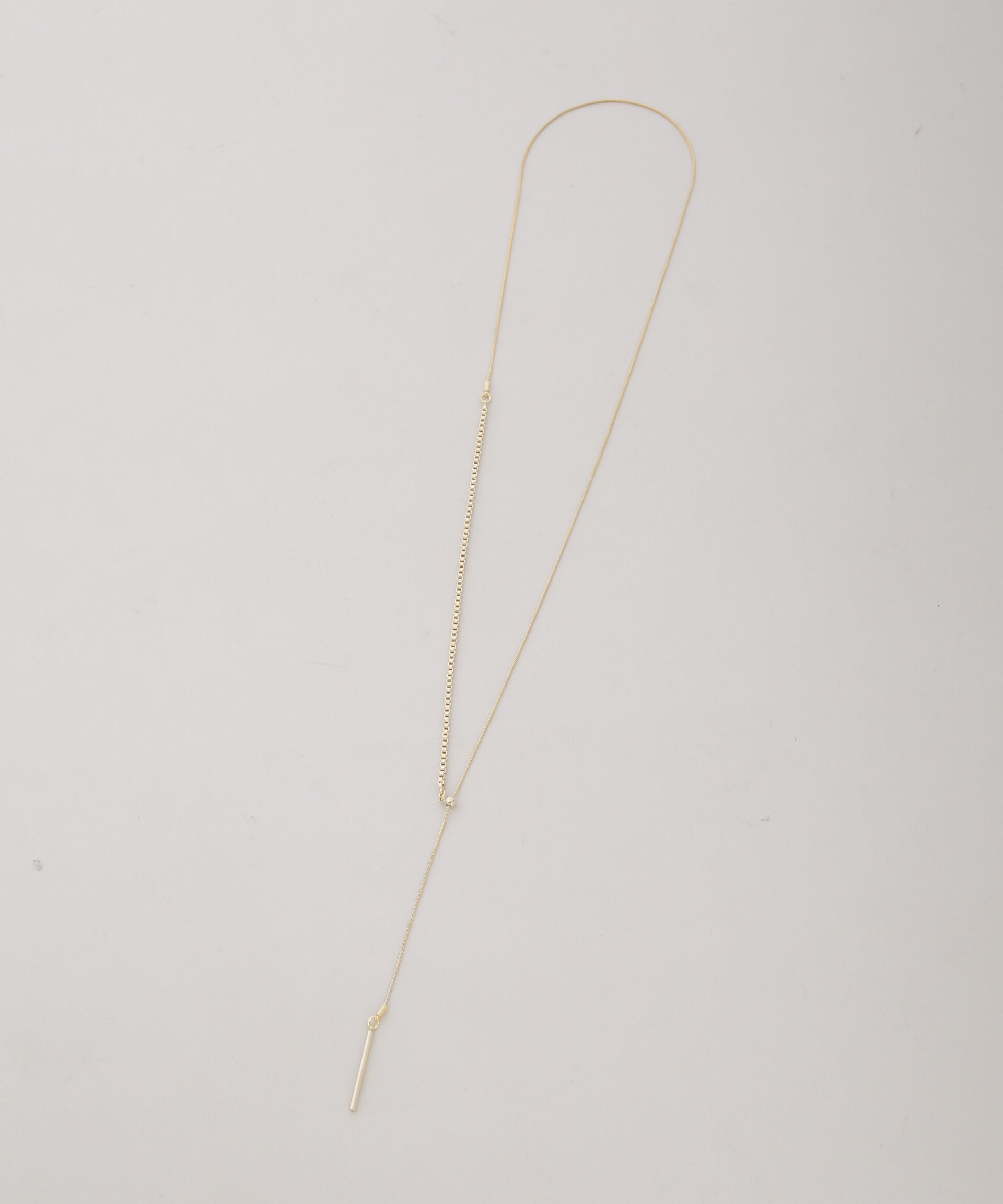 nano･universe「スライドアジャスターネックレス」|ネックレス|