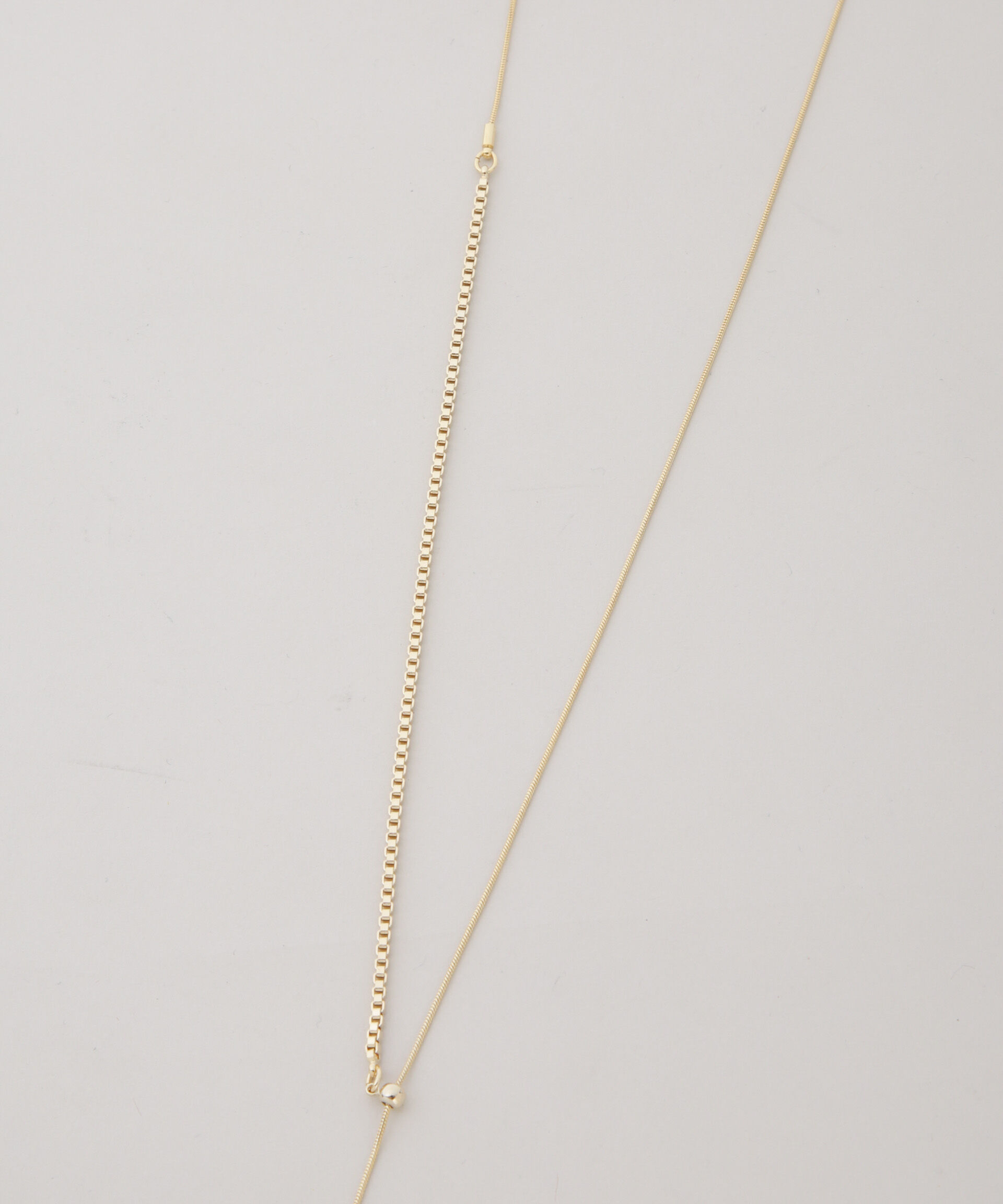 nano･universe「スライドアジャスターネックレス」|ネックレス|