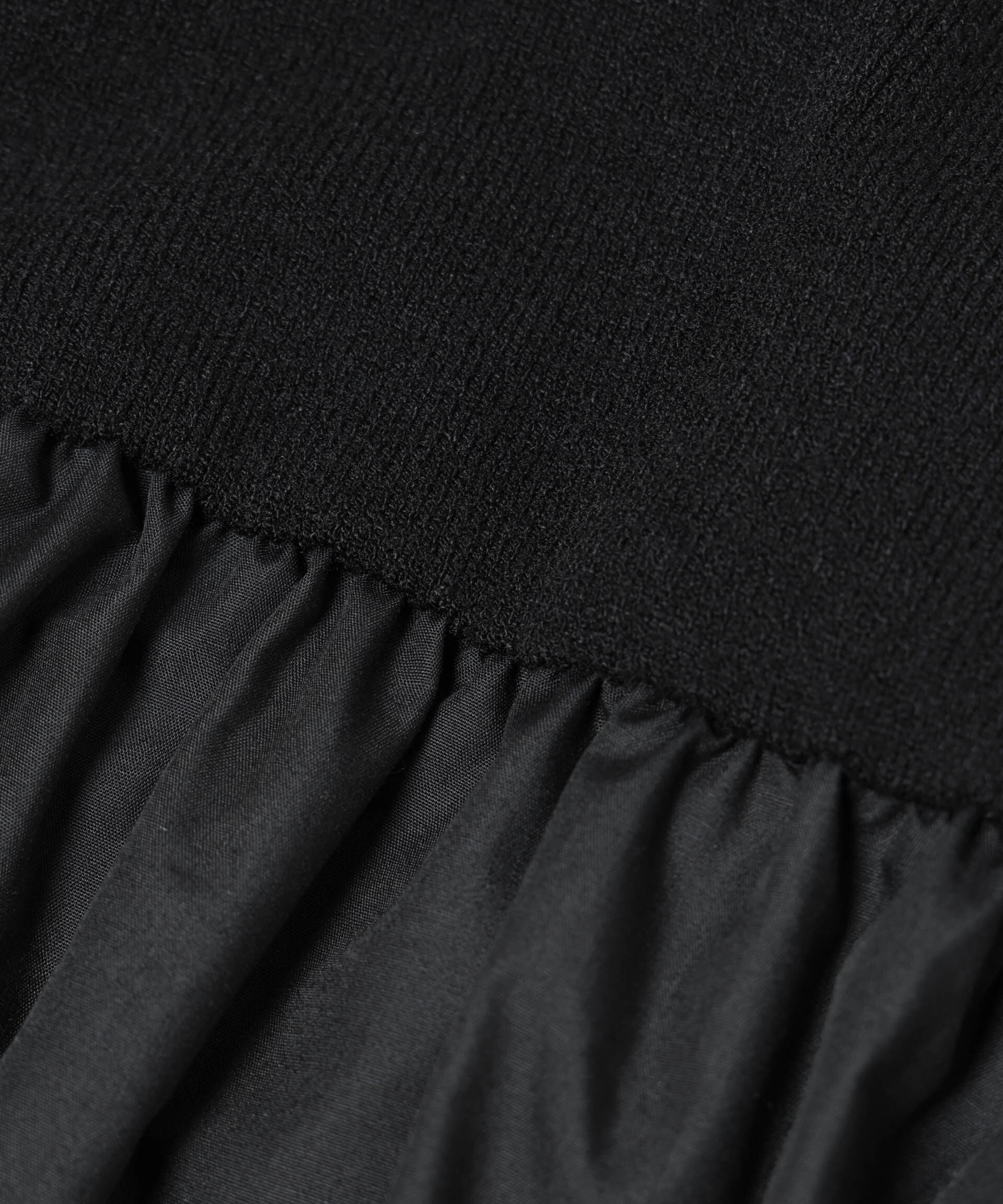 nano･universe「異素材コンビドッキングタートルワンピース」|ワンピース|