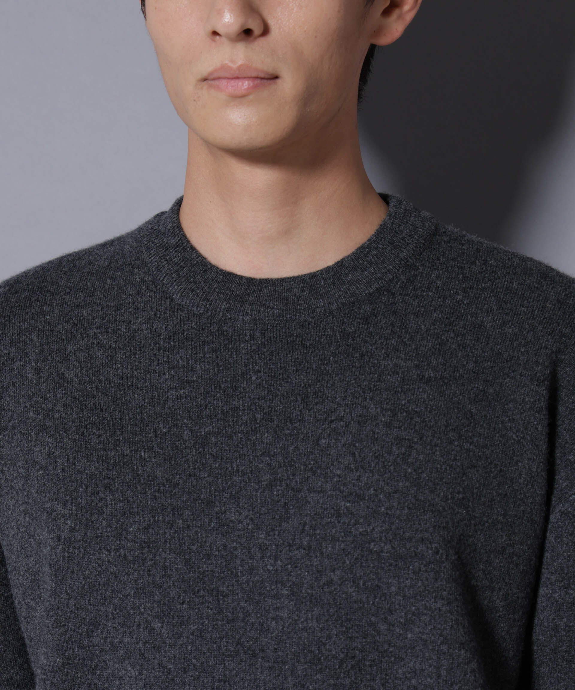 nano･universe「ウールカシミヤクルーネックプルオーバー」|ニット・セーター|