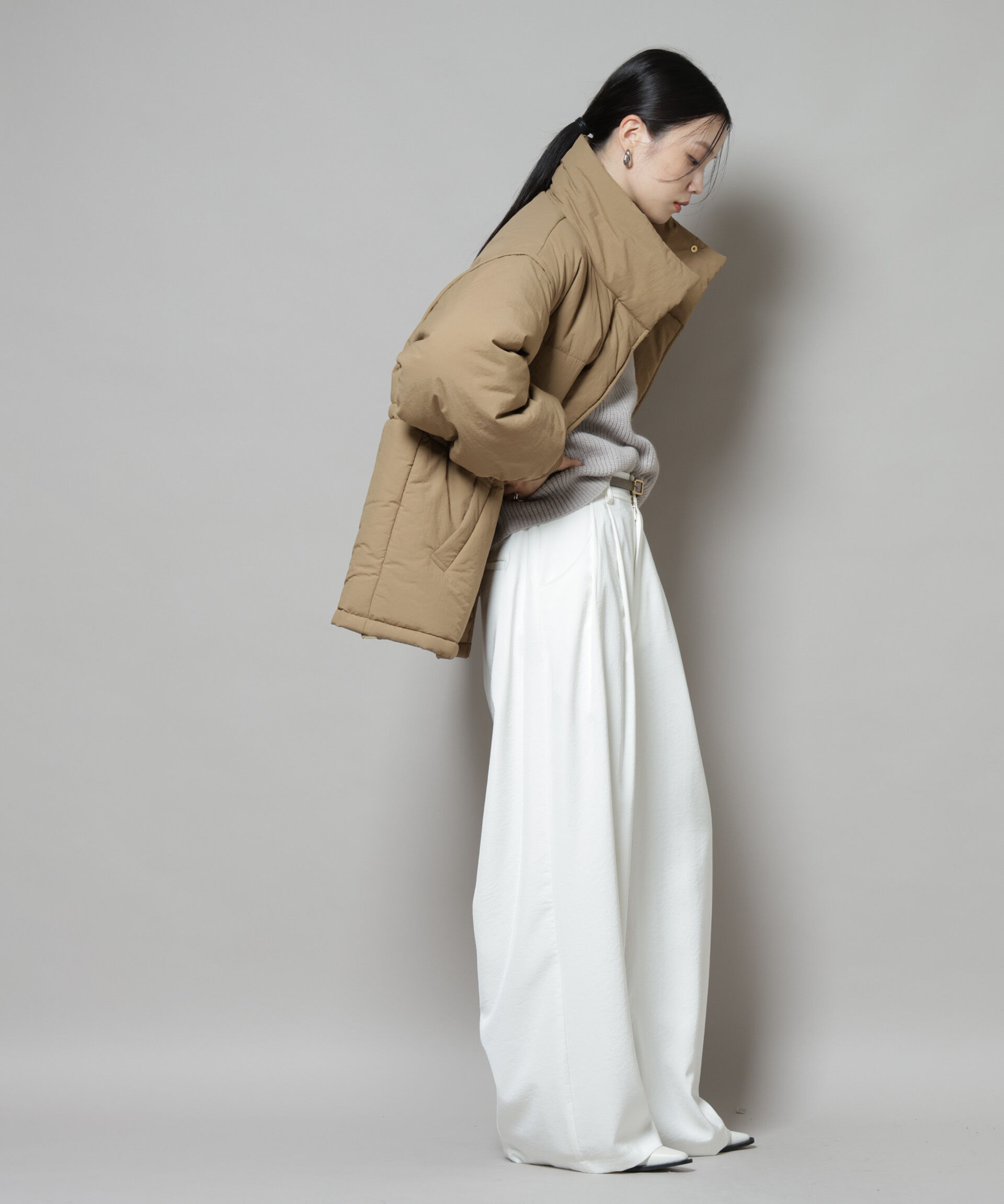 nano･universe「撥水加工・機能中綿 ２wayベスト＆スタンドジップブルゾン」|その他|