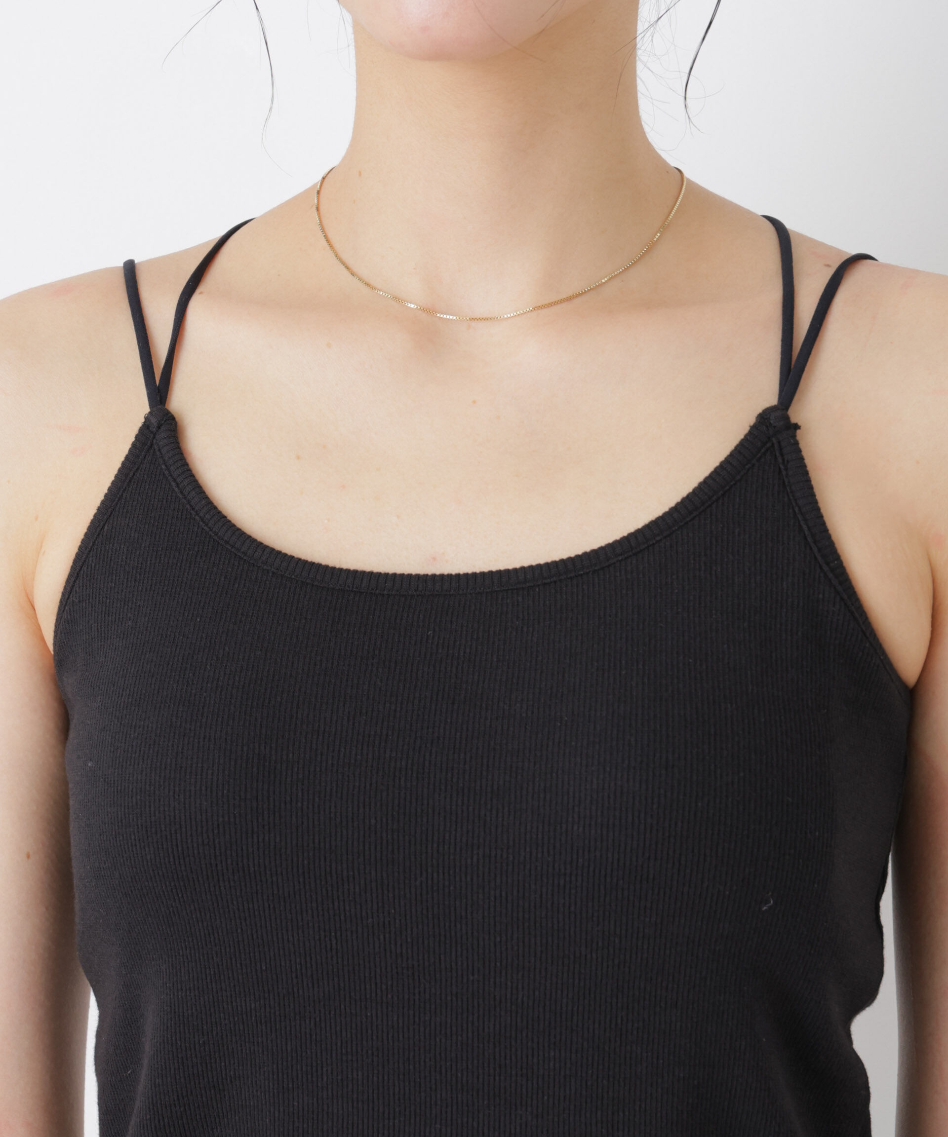 nano･universe「カップ付きバッククロスキャミソール」|Tシャツ・カットソー|