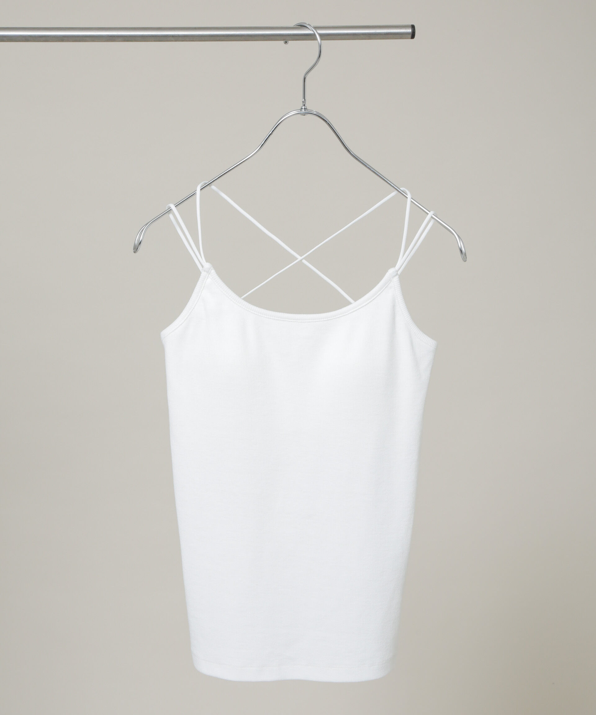 nano･universe「カップ付きバッククロスキャミソール」|Tシャツ・カットソー|