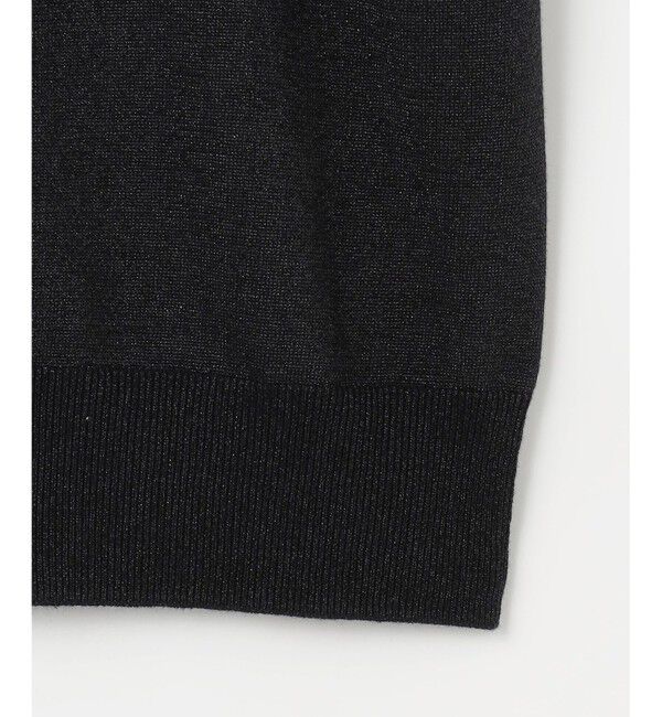 組曲「【WEB限定・2SET】5分袖ラメ入りアンサンブルニット」|カーディガン|