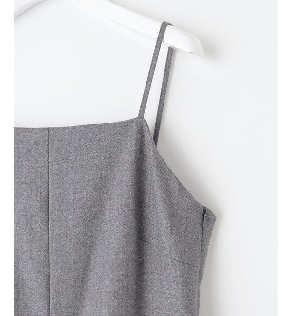 自由区「【洗える】ウォッシャブルウールサキソニー コンビネゾン」|オールインワン|