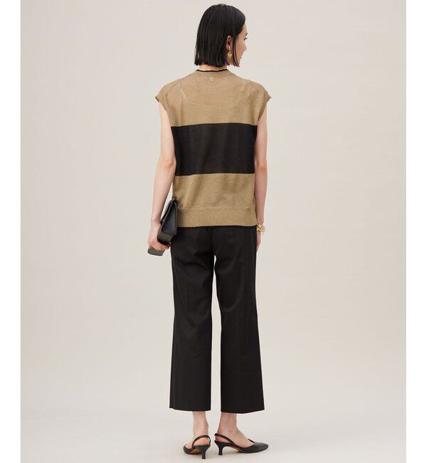 自由区「【カタログ掲載・アンサンブル対応・洗える】ラメシアープルオーバー ニット」|ニット・セーター|