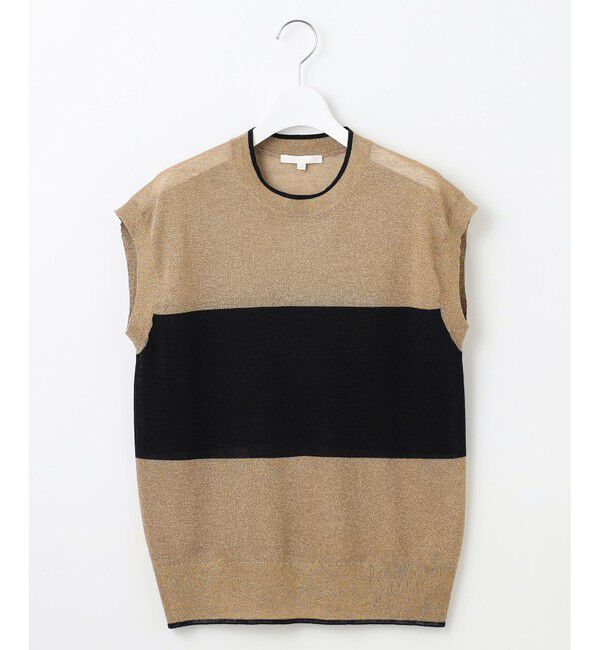 自由区「【カタログ掲載・アンサンブル対応・洗える】ラメシアープルオーバー ニット」|ニット・セーター|