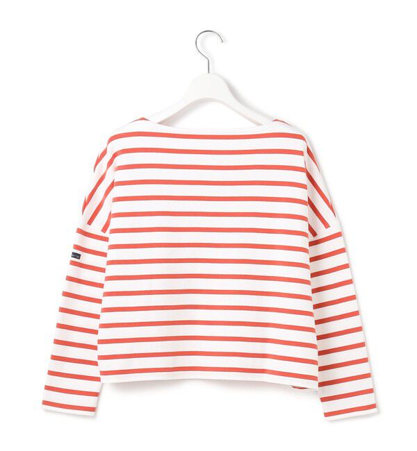 23区「【洗える】Armor-lux スムース クロップド  ボーダー カットソー」|Tシャツ・カットソー|