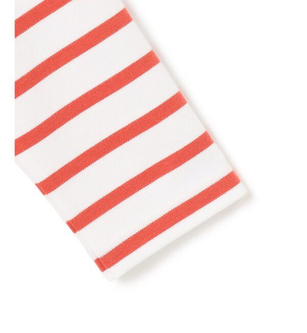 23区「【洗える】Armor-lux スムース クロップド  ボーダー カットソー」|Tシャツ・カットソー|