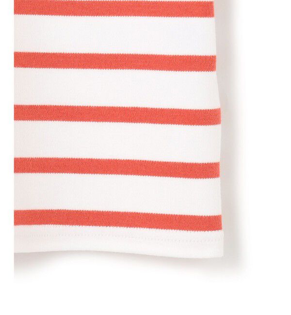 23区「【洗える】Armor-lux スムース クロップド  ボーダー カットソー」|Tシャツ・カットソー|