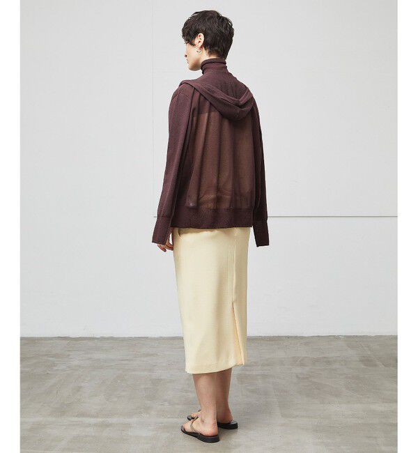 BEIGE,「【洗える】CARNOT / ニットパーカー」|ニット・セーター|