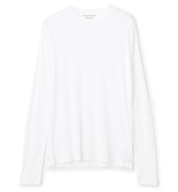 BEIGE,「【洗える】SORE / コットンシアークルーネックカットソー」|Tシャツ・カットソー|