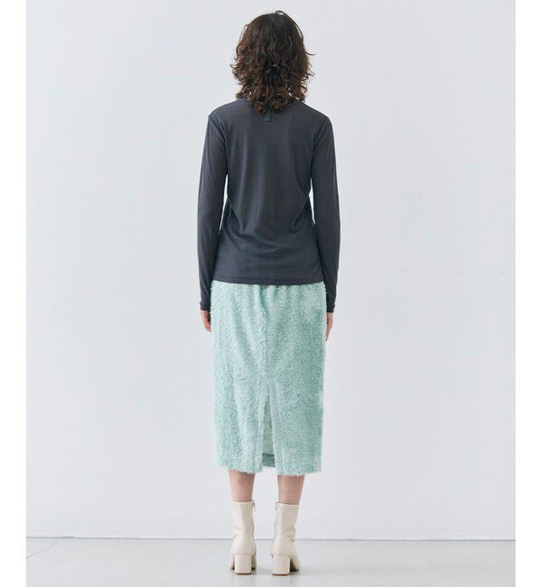 BEIGE,「【洗える】SORE / コットンシアークルーネックカットソー」|Tシャツ・カットソー|