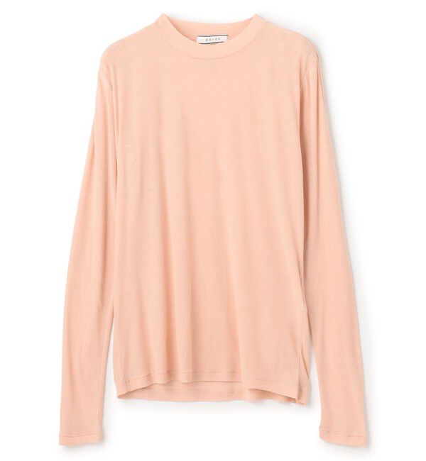 BEIGE,「【洗える】SORE / コットンシアークルーネックカットソー」|Tシャツ・カットソー|