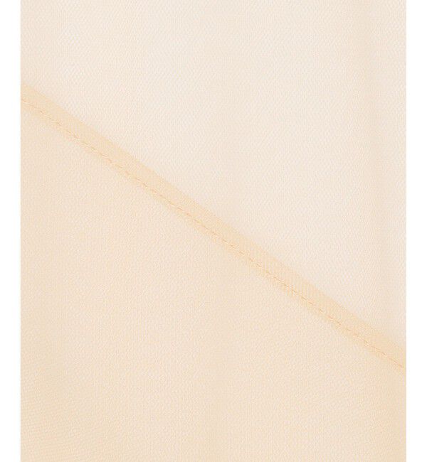 BEIGE,「【洗える・Oggi 6月号掲載】SILENE / オーバーサイズチュールブラウス」|シャツ・ブラウス|