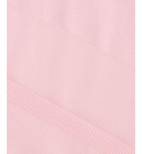 BEIGE,「【洗える】JULIE / シルク混クルーネックシアートップス」|ニット・セーター|