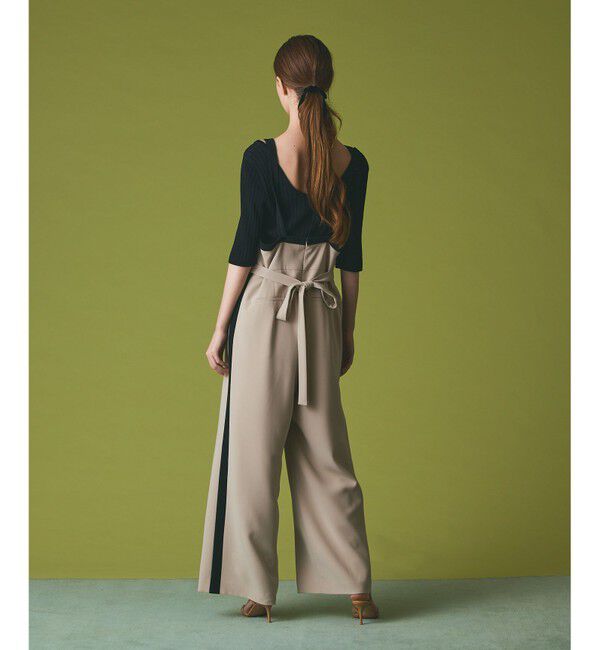 Grace Class「トリアセバイカラーサロペット」|オールインワン|