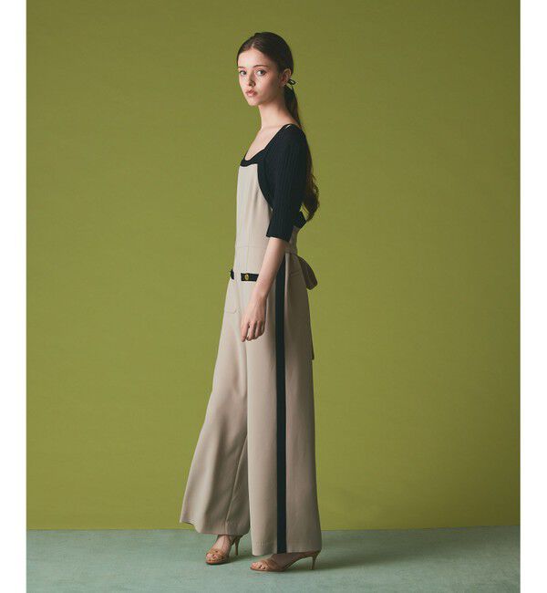 Grace Class「トリアセバイカラーサロペット」|オールインワン|