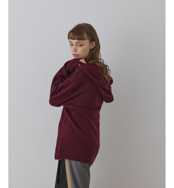 Diagram「ウールフードニットカーディガン」|カーディガン|