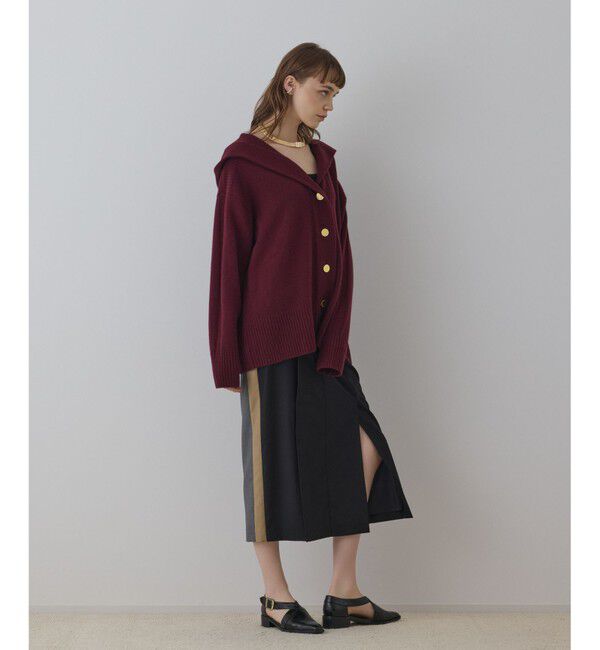 Diagram「ウールフードニットカーディガン」|カーディガン|