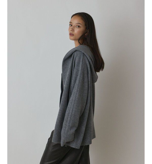 Diagram「ウールフードニットカーディガン」|カーディガン|