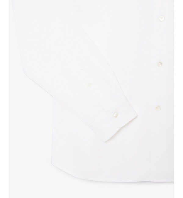 LACOSTE「スリムフィット鹿の子地シャツ」|シャツ・ブラウス|