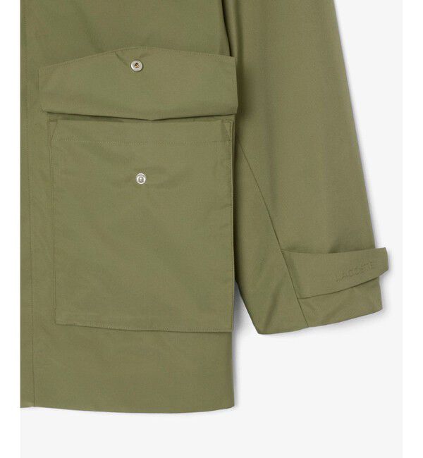 LACOSTE「防風 撥水 ミリタリージャケット / M-65」|ミリタリージャケット|