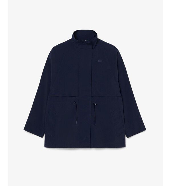 LACOSTE「撥水 防風 ワッシャー加工 オーバーサイズ ワイドスリーブ スタンドジャケット」|その他|