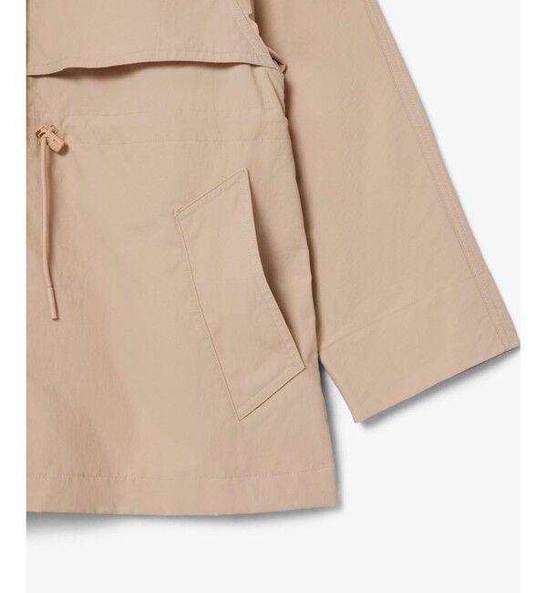 LACOSTE「撥水 防風 ワッシャー加工 オーバーサイズ ワイドスリーブ スタンドジャケット」|その他|