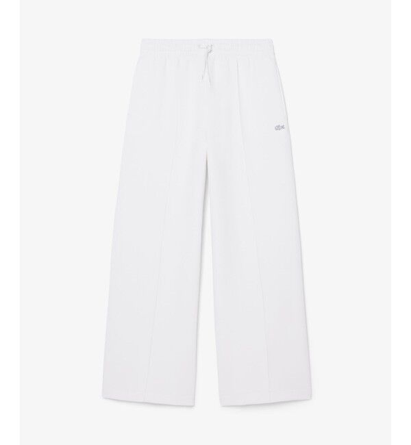 LACOSTE「ワイドレッグ スムーススウェットトラックパンツ / プリーツワイドパンツ」|その他|