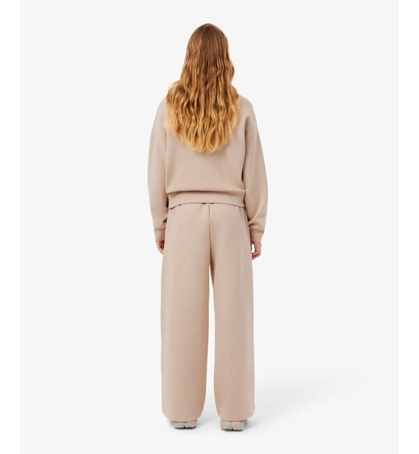 LACOSTE「ワイドレッグ スムーススウェットトラックパンツ / プリーツワイドパンツ」|その他|
