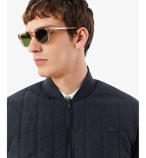 LACOSTE「撥水 中綿キルティングジャケット / ブルゾン」|ブルゾン・スタジャン|