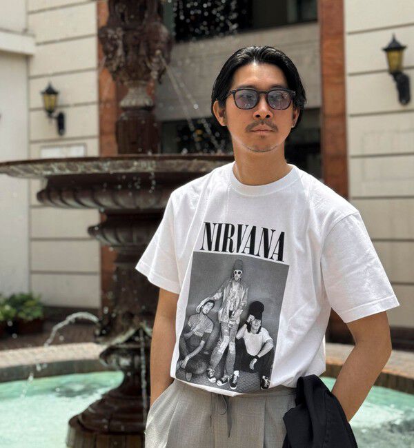 NOLLEY'S goodman「【GOOD ROCK SPEED】別注 NIRVANA / ニルヴァーナ プリントTシャツ 25SS」|Tシャツ・カットソー|