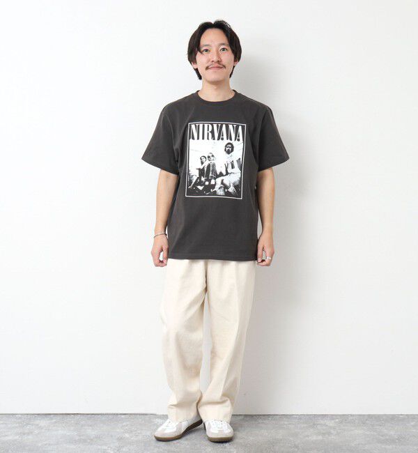NOLLEY'S goodman「【GOOD ROCK SPEED】別注 NIRVANA / ニルヴァーナ プリントTシャツ 25SS」|Tシャツ・カットソー|