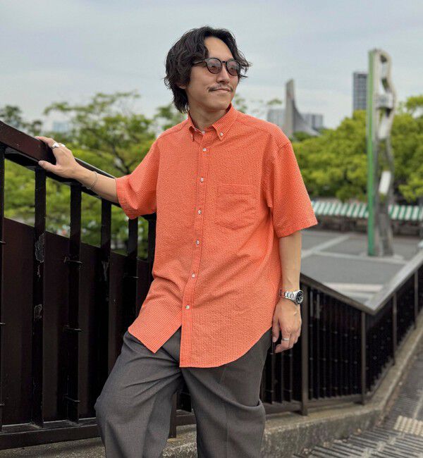 NOLLEY'S goodman「【PrimeFlex DotAir】《吸水速乾》BDシャツ 25SS」|シャツ・ブラウス|