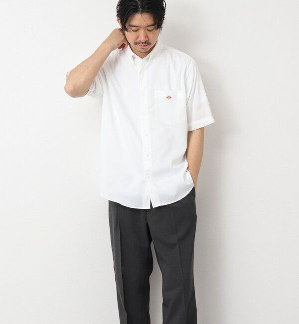 NOLLEY'S goodman「【DANTON/ダントン】DOT BUTTON B.D. SHIRT SS 25SS」|シャツ・ブラウス|