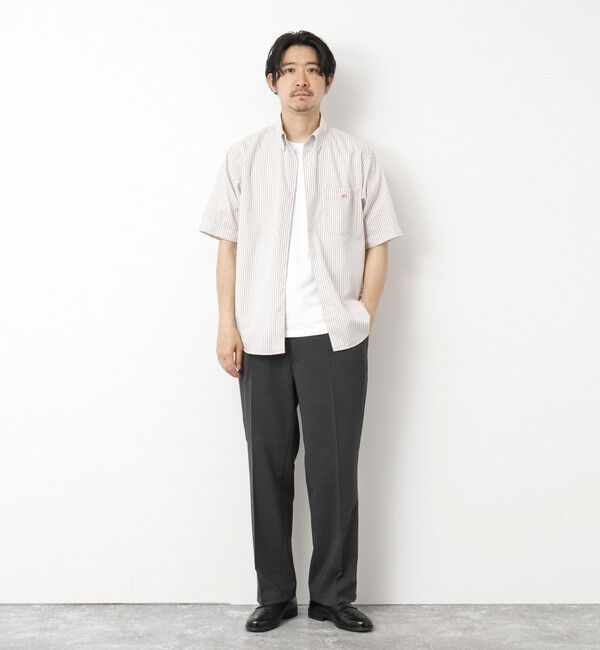 NOLLEY'S goodman「【DANTON/ダントン】DOT BUTTON B.D. SHIRT SS 25SS」|シャツ・ブラウス|