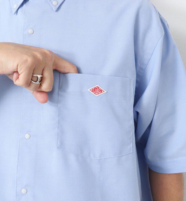 NOLLEY'S goodman「【DANTON/ダントン】DOT BUTTON B.D. SHIRT SS 25SS」|シャツ・ブラウス|