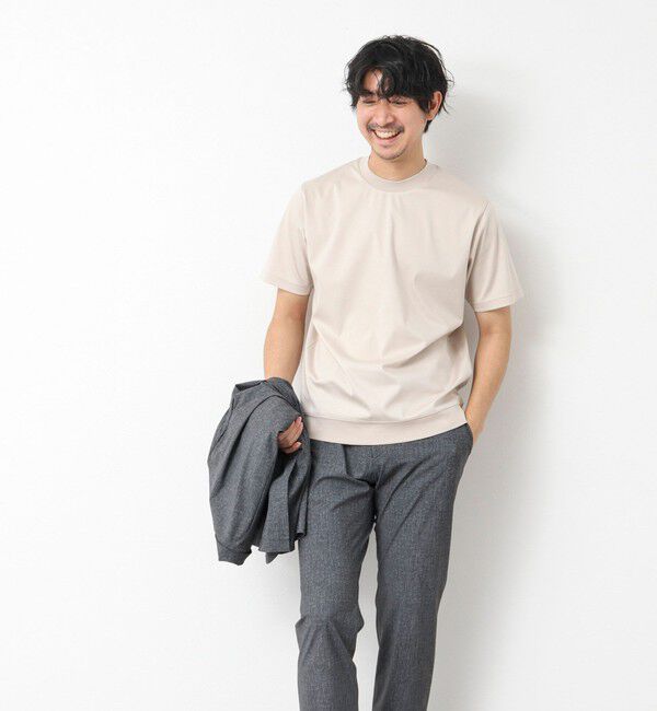 NOLLEY'S goodman「《ビジカジ対応》シルケットスムースドレスTシャツ 25SS」|Tシャツ・カットソー|