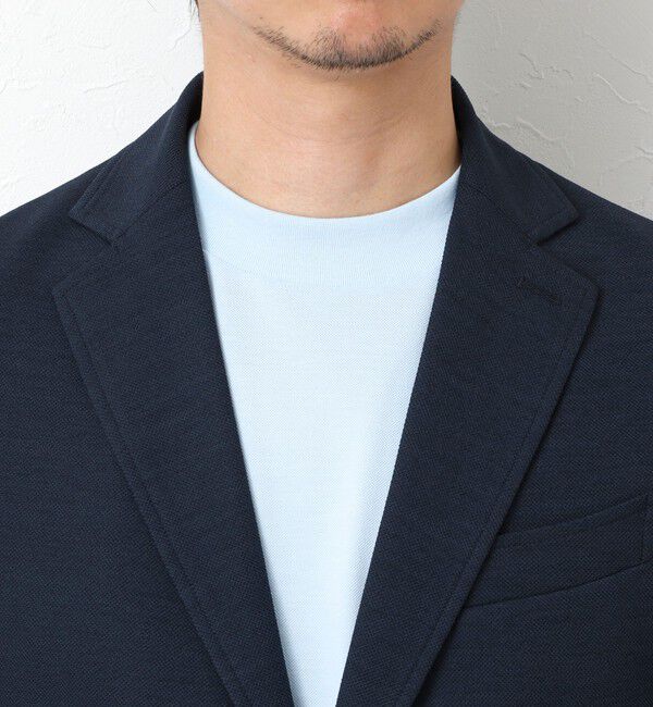 NOLLEY'S goodman「《セットアップ対応》Primeflex 吸水速乾 メランジ カノコ ストレッチイージーJK 25SS」|テーラードジャケット|