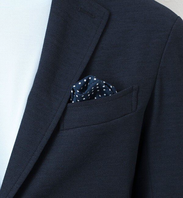 NOLLEY'S goodman「《セットアップ対応》Primeflex 吸水速乾 メランジ カノコ ストレッチイージーJK 25SS」|テーラードジャケット|