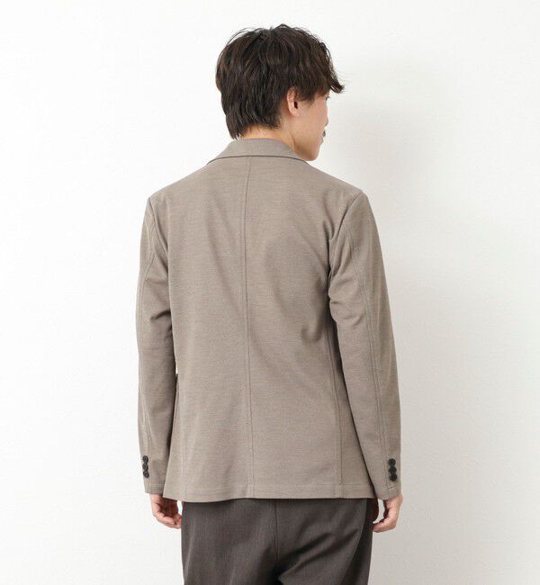 NOLLEY'S goodman「《セットアップ対応》Primeflex 吸水速乾 メランジ カノコ ストレッチイージーJK 25SS」|テーラードジャケット|