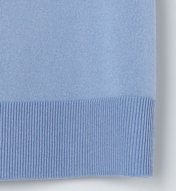 NOLLEY'S「《手洗い可能》くるみ釦シアークルーネックカーディガン」|カーディガン|