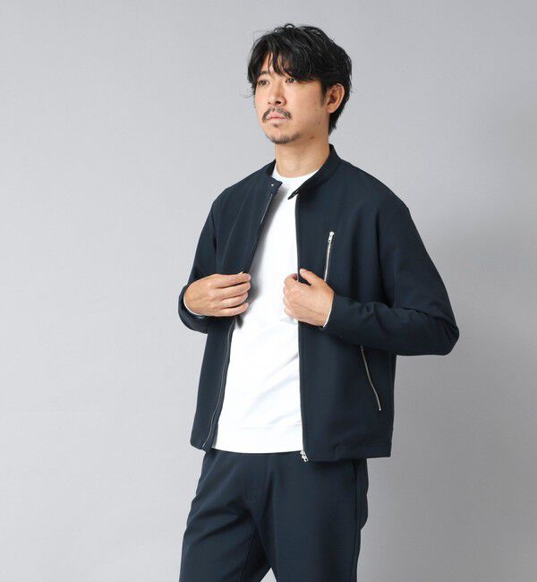 NOLLEY'S goodman「【ACTIVE SECT】《限定展開》ハイストレッチシングルライダース 25AW」|ブルゾン・スタジャン|