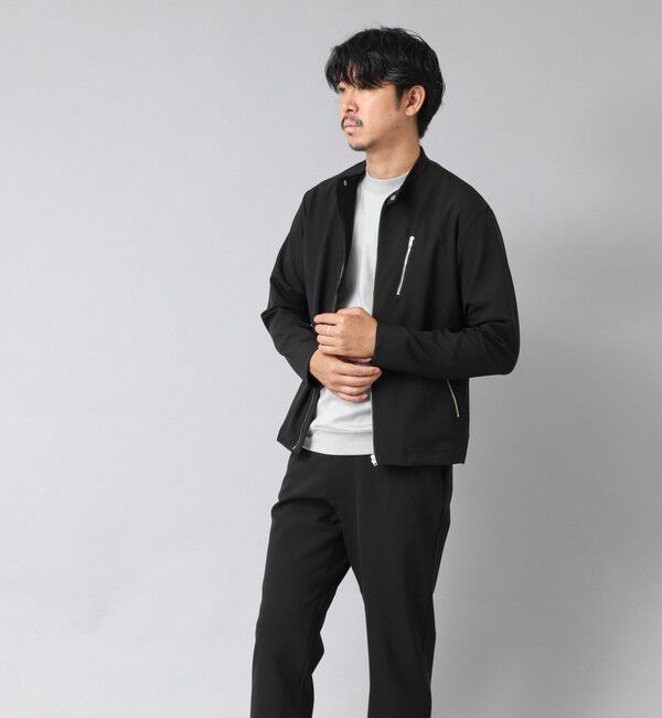 NOLLEY'S goodman「【ACTIVE SECT】《限定展開》ハイストレッチシングルライダース 25AW」|ブルゾン・スタジャン|