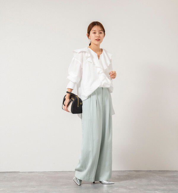 NOLLEY'S「【WEB＆一部店舗限定サイズアイテム】ウォッシャブルセルロースワイドパンツ」|その他|