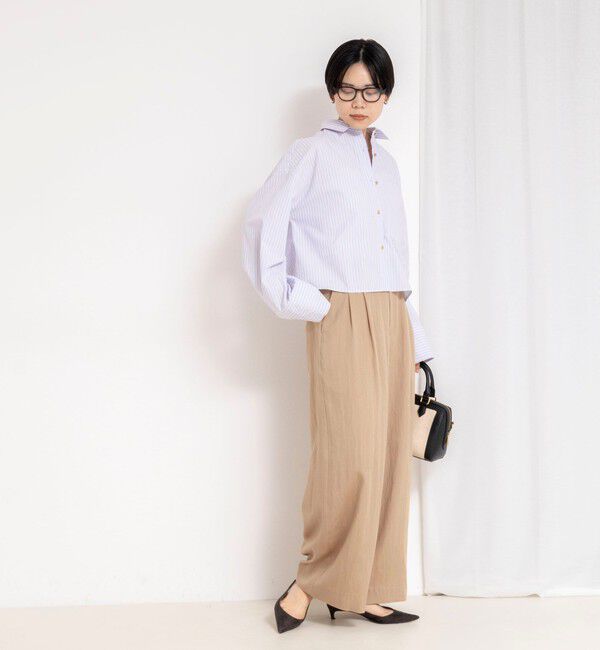 NOLLEY'S「【WEB＆一部店舗限定サイズアイテム】ウォッシャブルセルロースワイドパンツ」|その他|